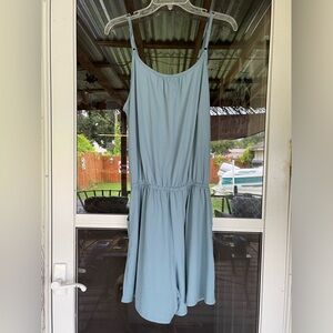 Teal Romper